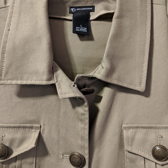 NWOT - New Direction Jacket/Top Women's size Large - Picture 3 of 7